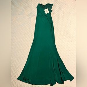 Green dress